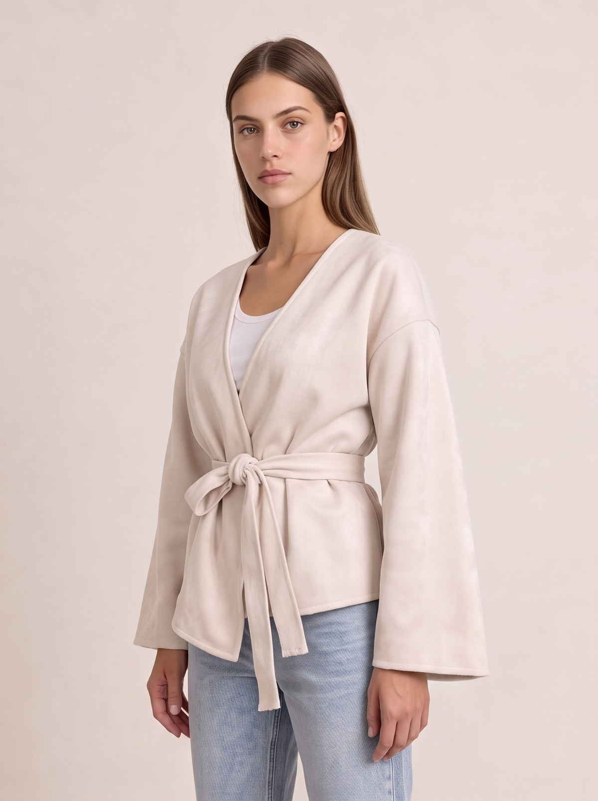 Belted Wrap Jacket