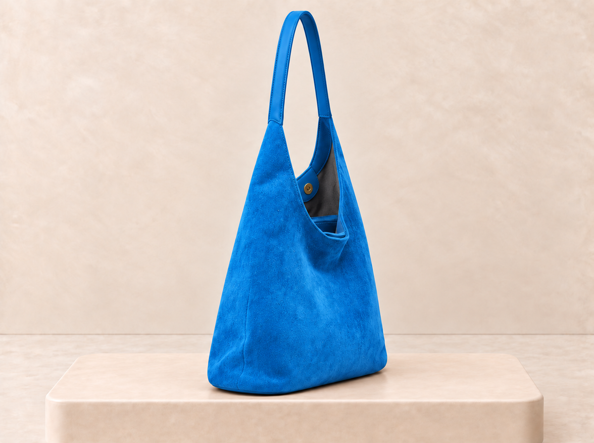 Suede Hobo Bag