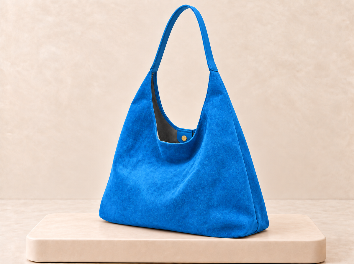 Suede Hobo Bag