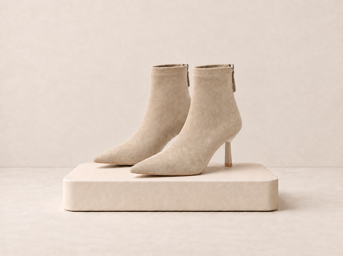 Pointed Stiletto Ankle Boots