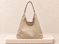 Suede Hobo Bag