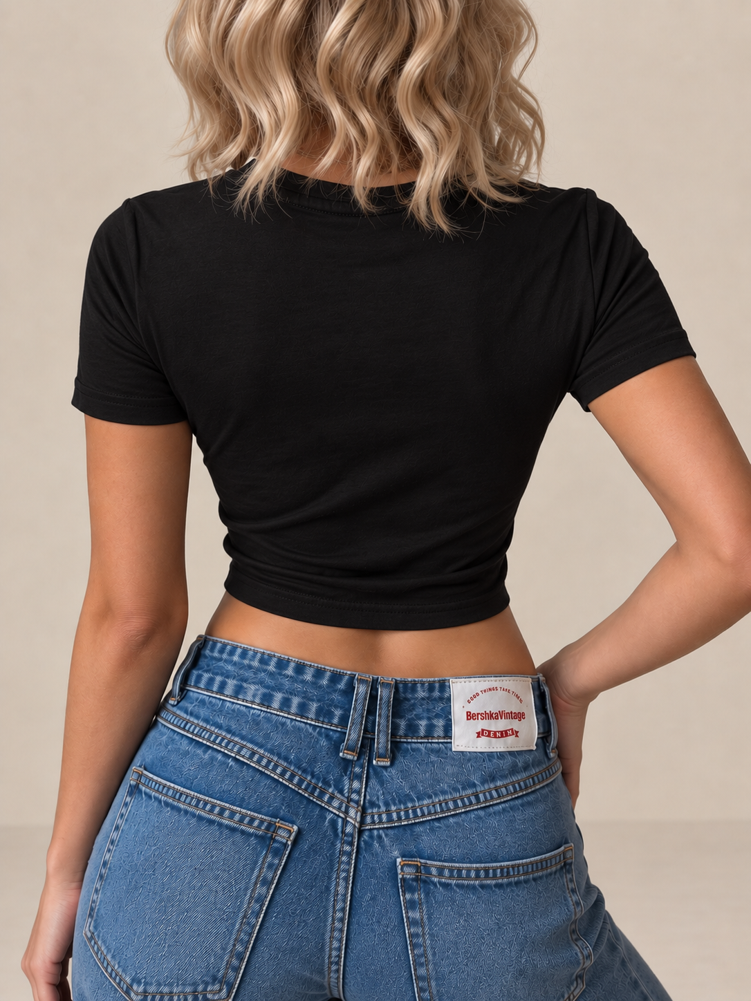 T-Shirt mit Kirschdruck
