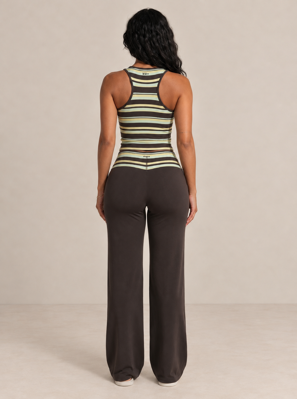 Streifen-Tanktop-Set