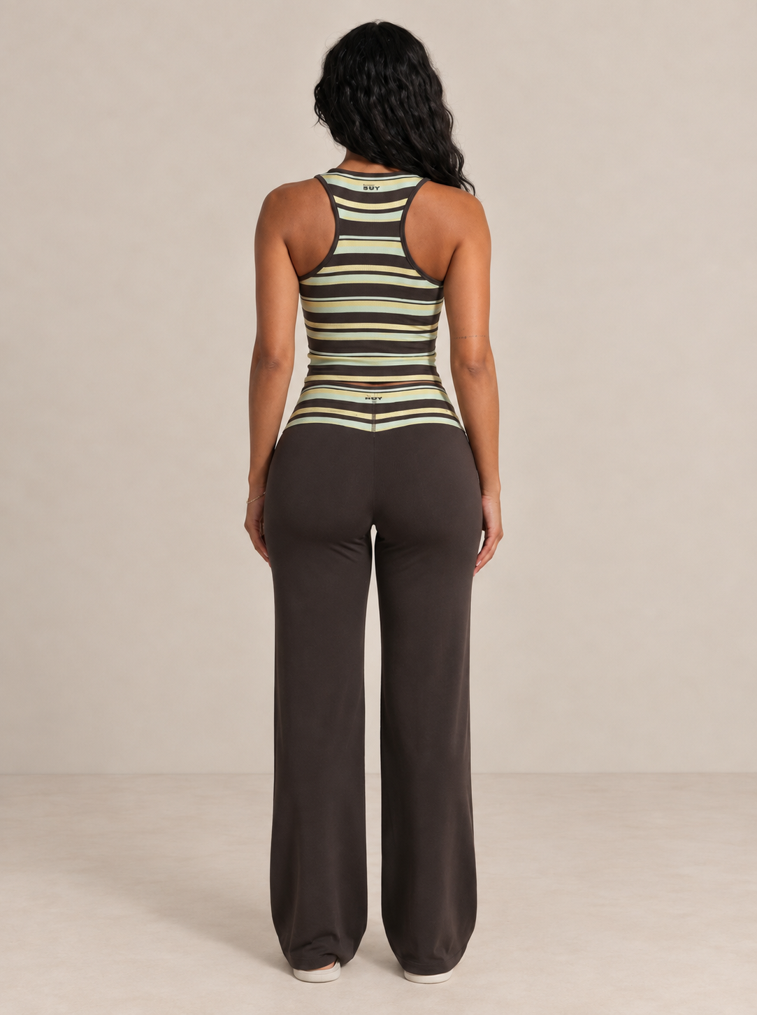 Streifen-Tanktop-Set