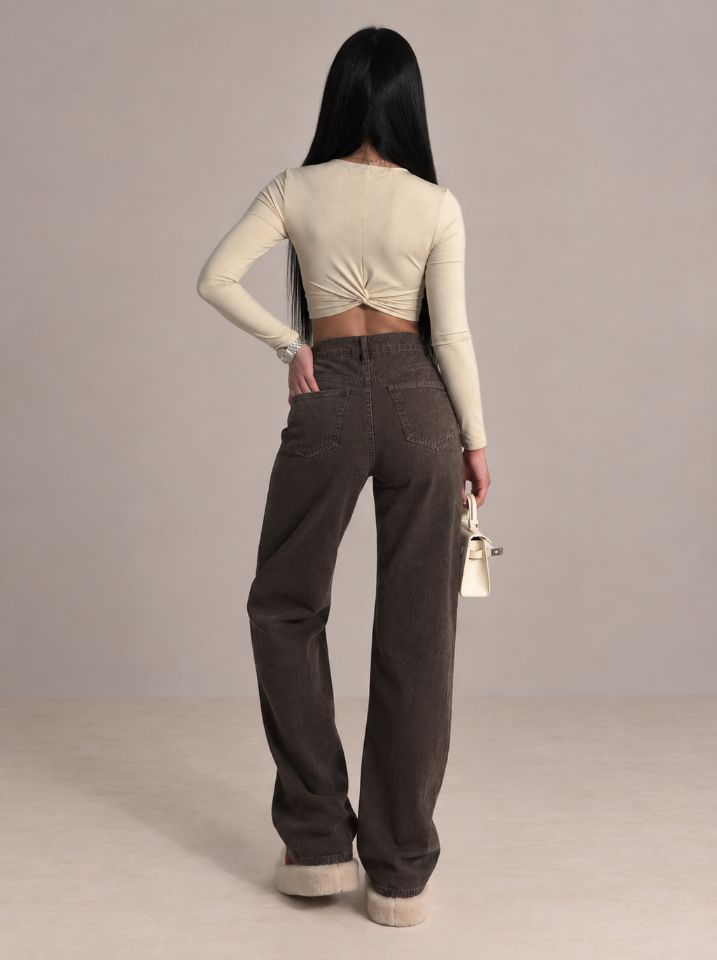 High Waist Wide Leg Jeans