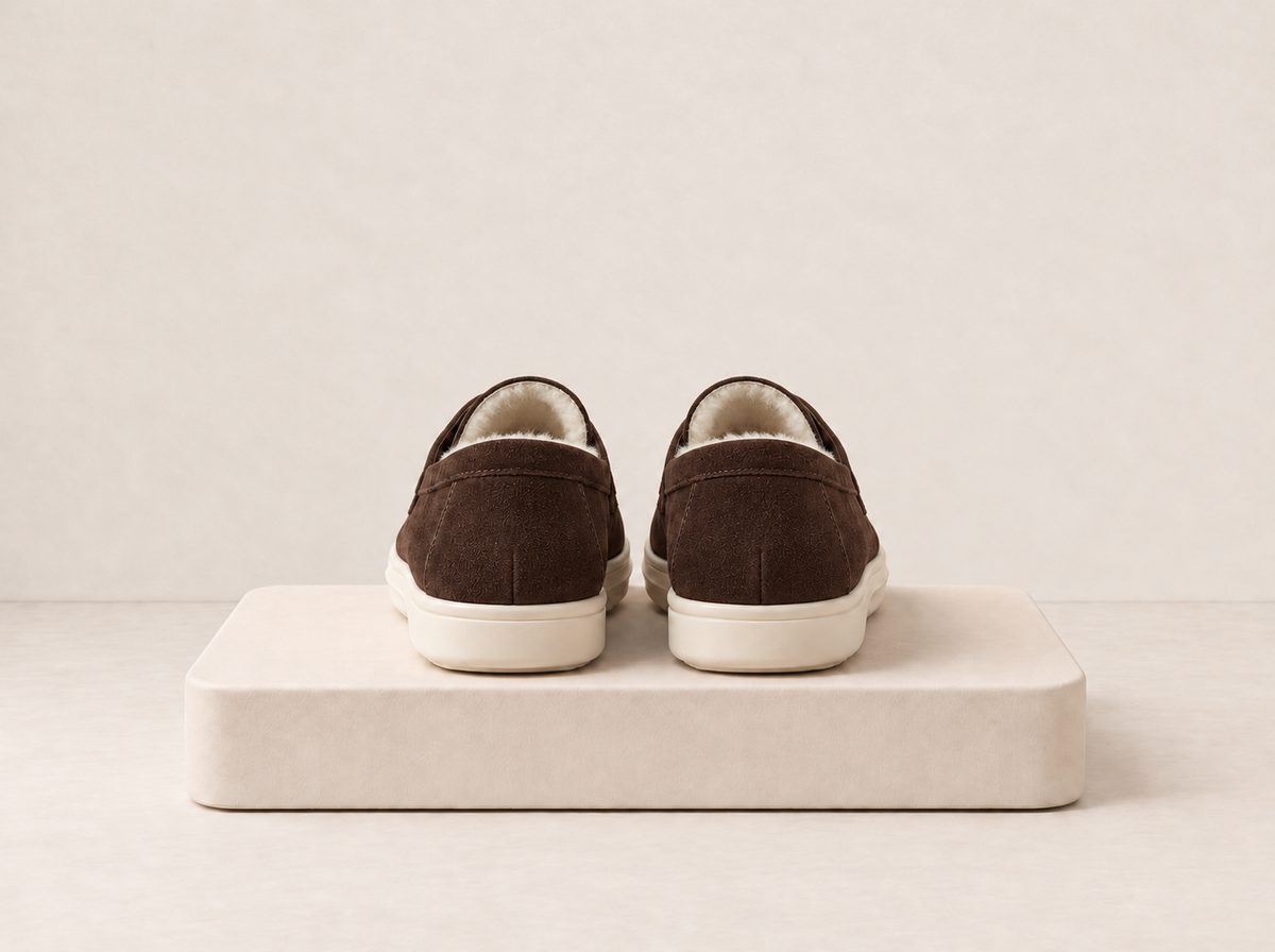 Suede Tassel Loafers