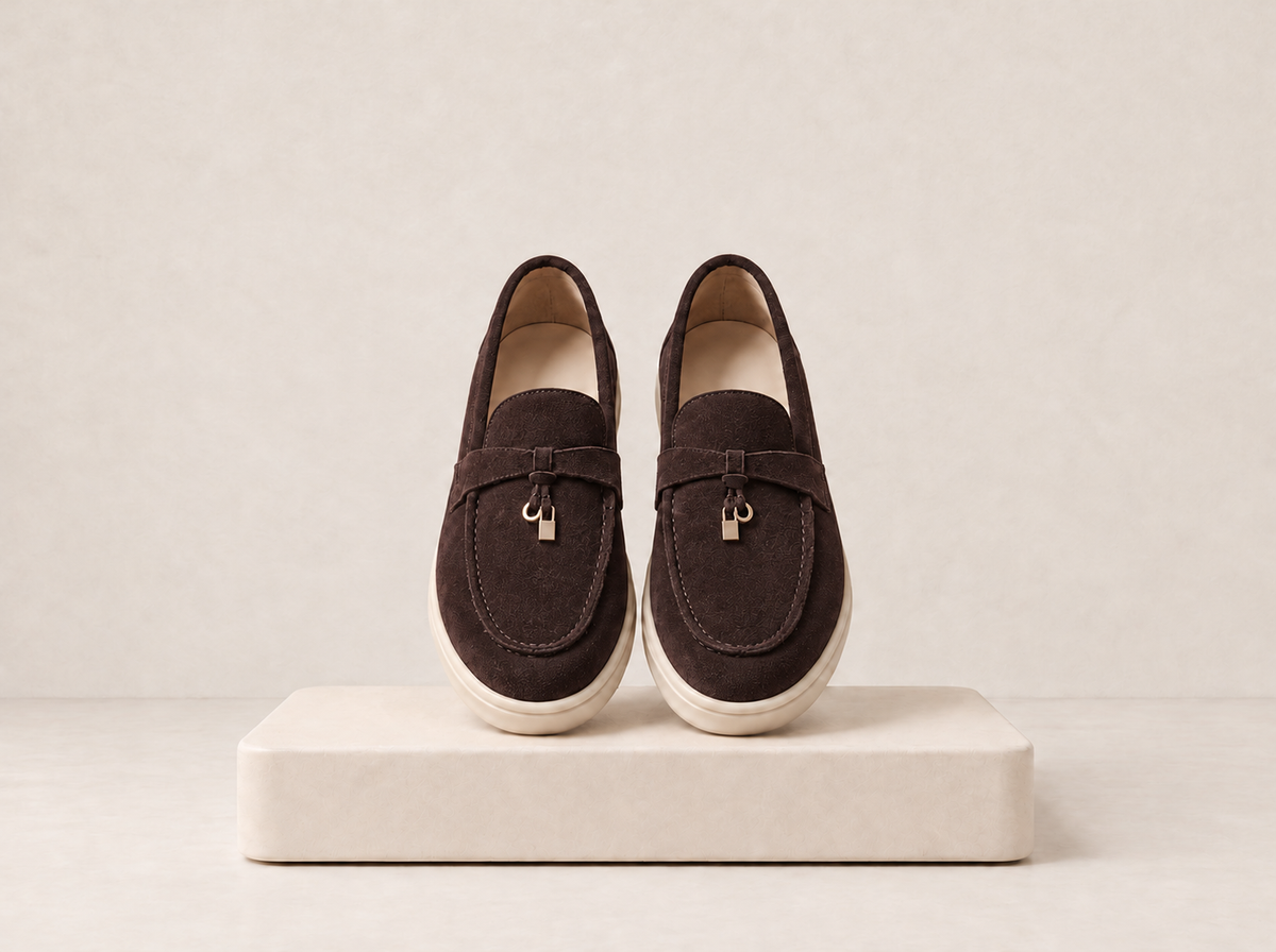 Suede Tassel Loafers