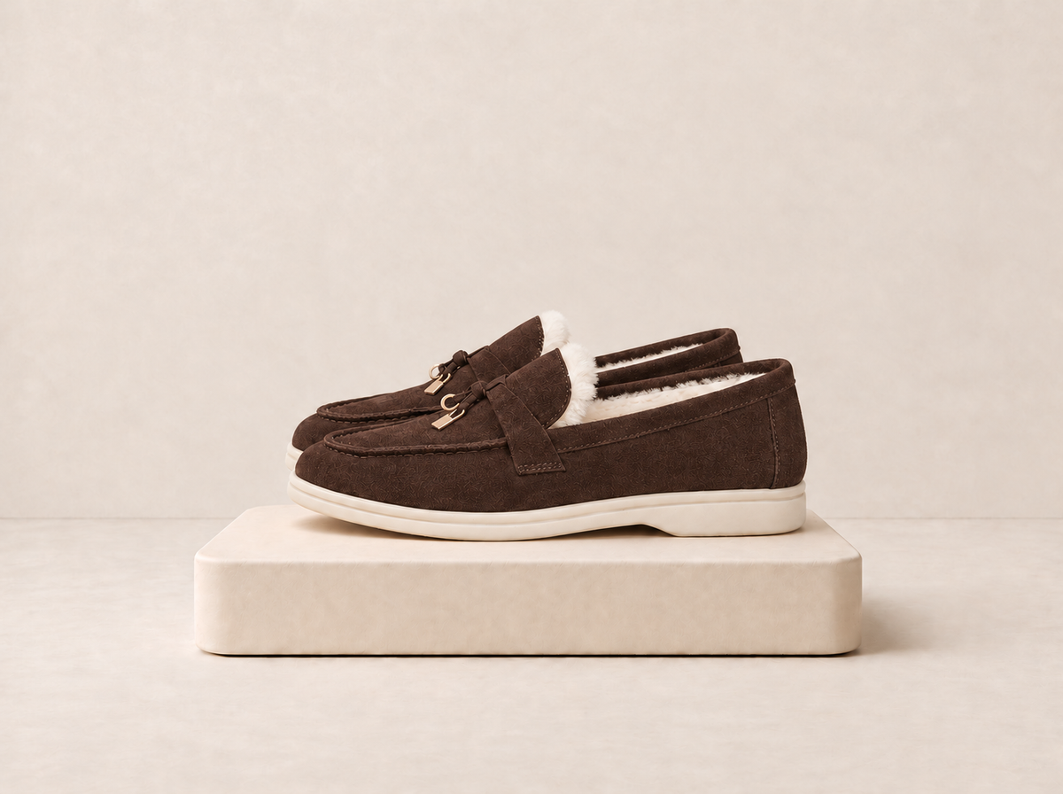 Suede Tassel Loafers