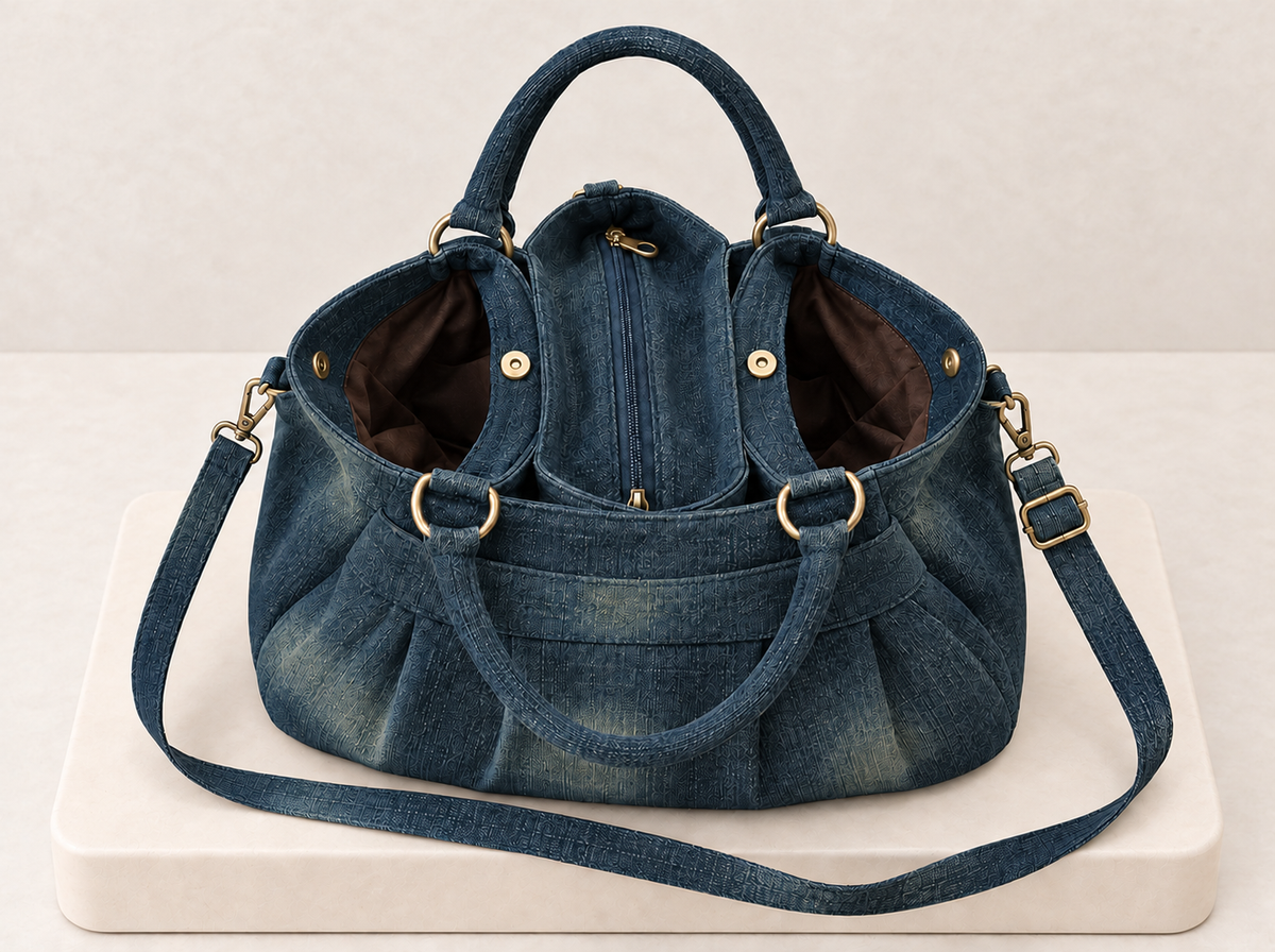 Vintage Denim Bag