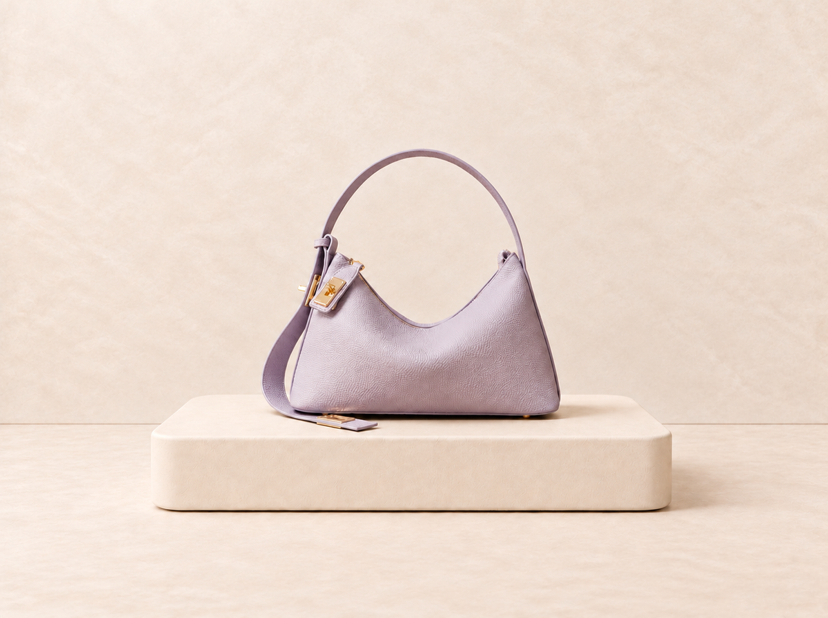 Pebbled Pillow Bag