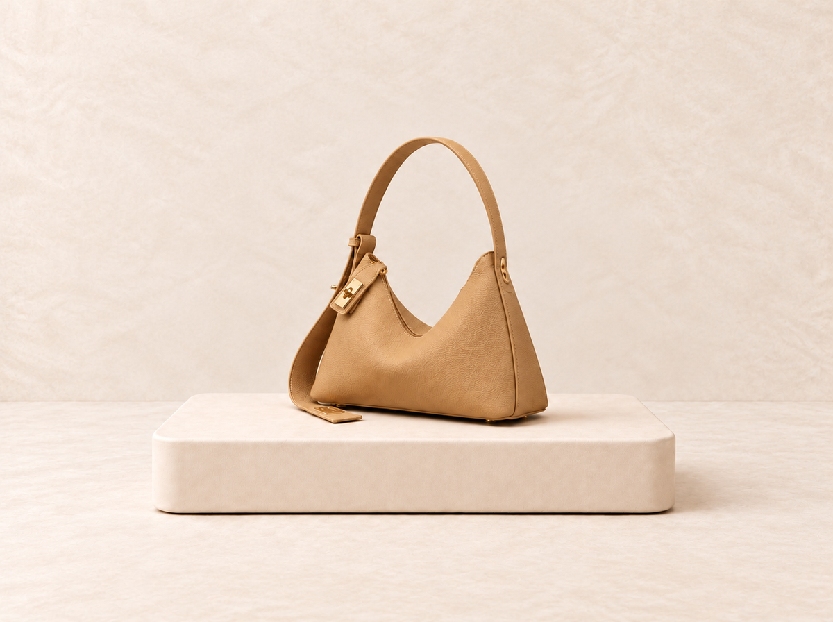 Pebbled Pillow Bag