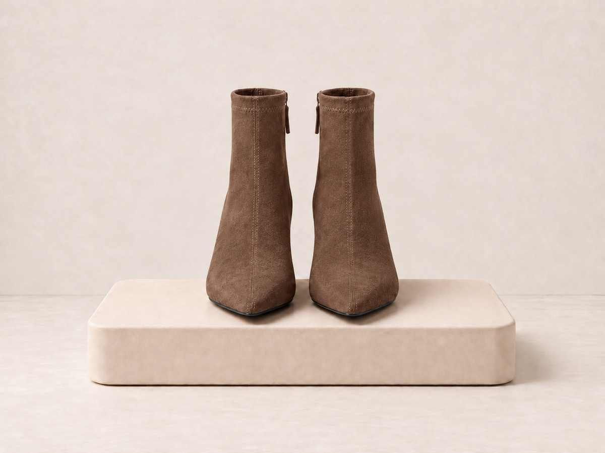 Pointed Stiletto Ankle Boots