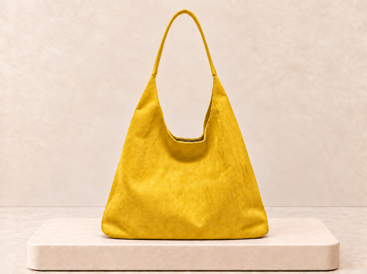 Suede Hobo Bag