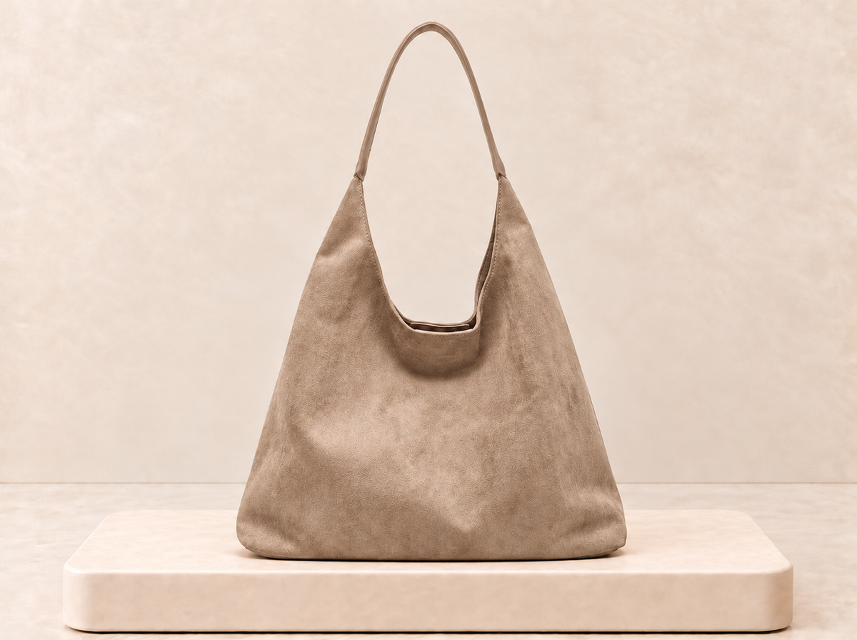 Suede Hobo Bag