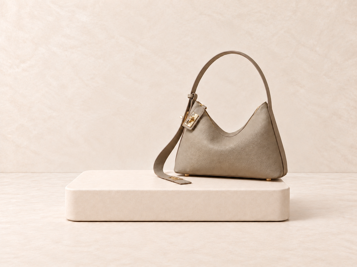 Pebbled Pillow Bag
