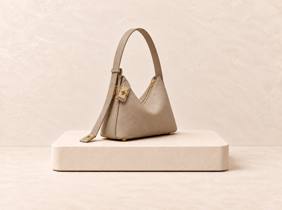 Pebbled Pillow Bag