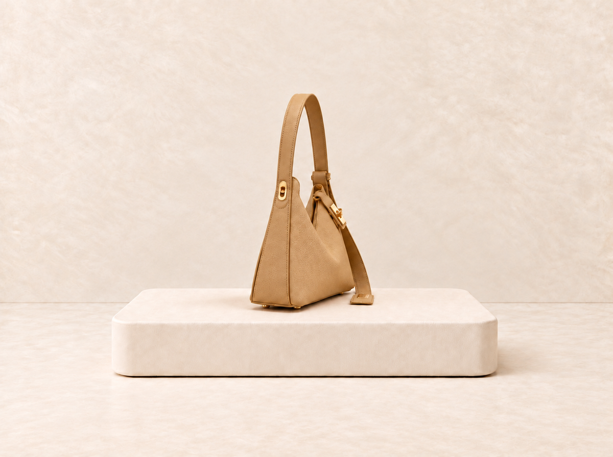 Pebbled Pillow Bag