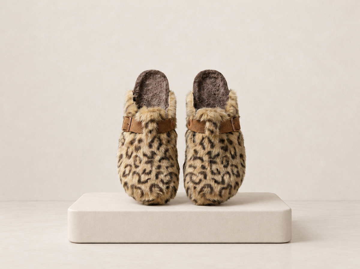 Leopard Slipper