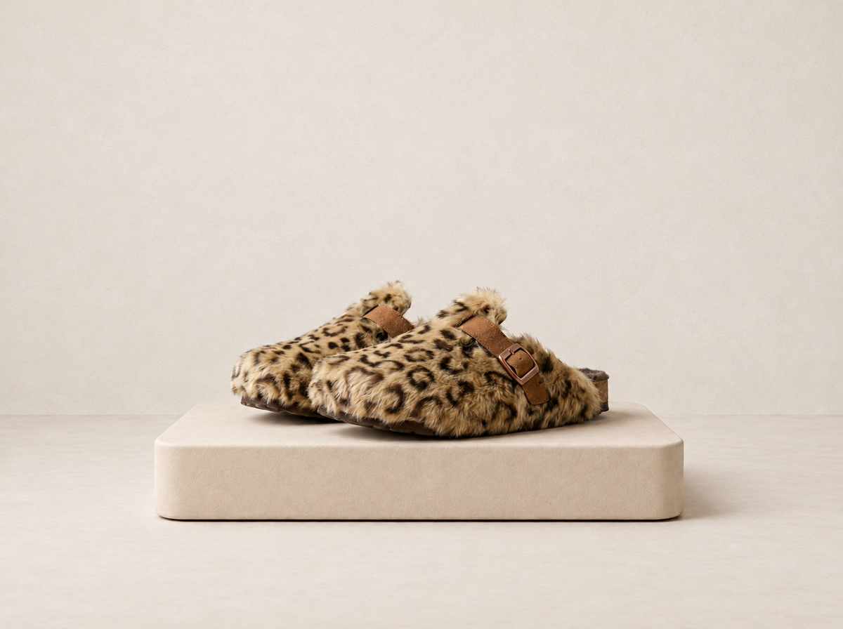 Leopard Slipper