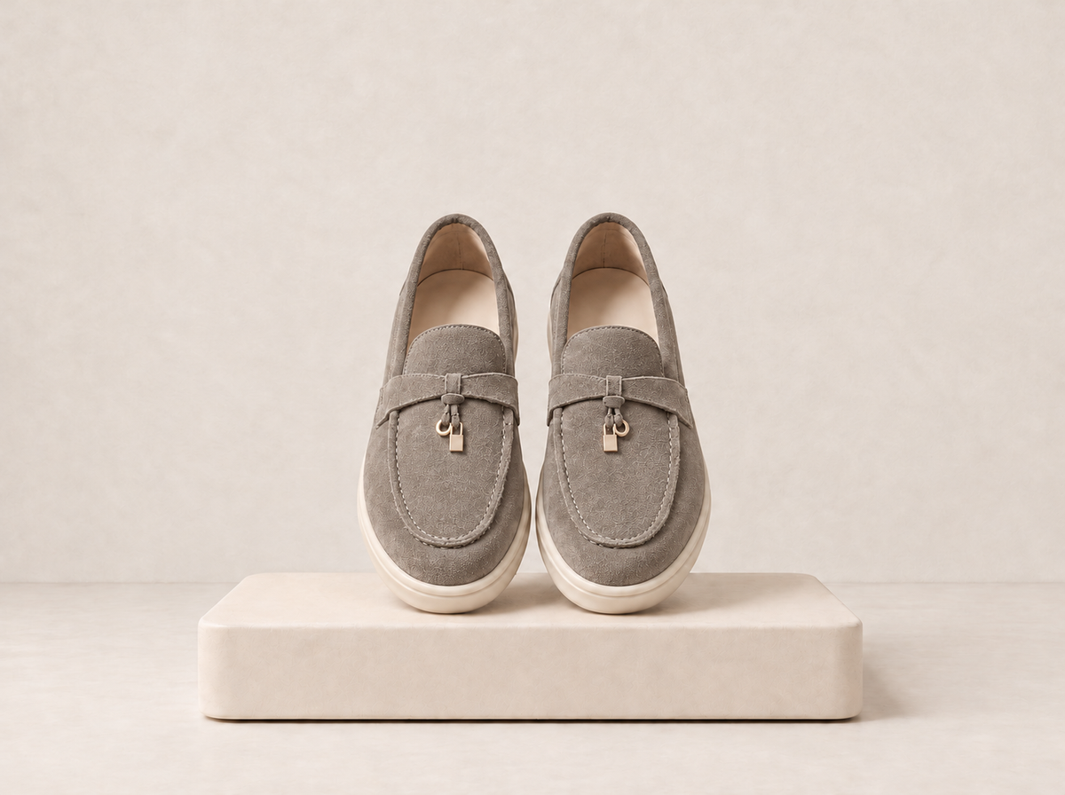 Suede Tassel Loafers