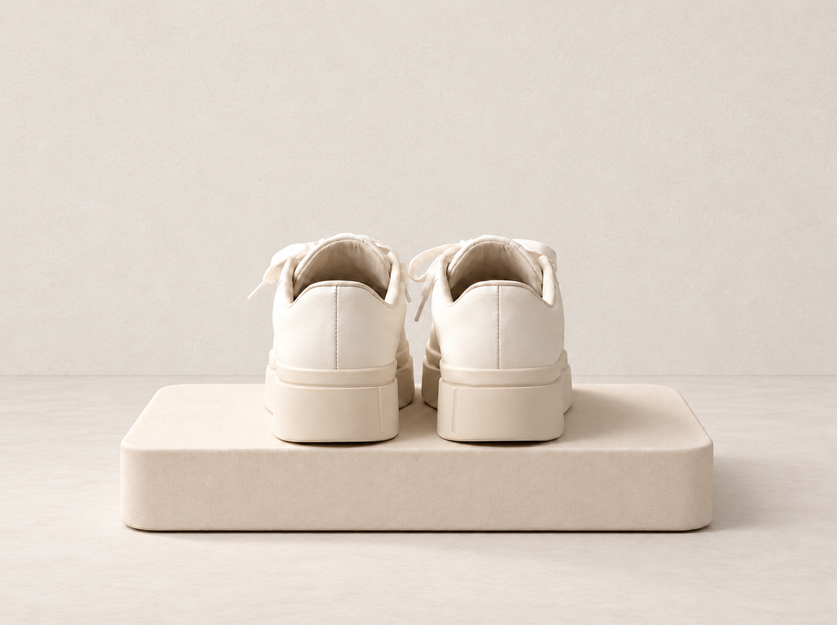 Platform Lace-Up Sneakers