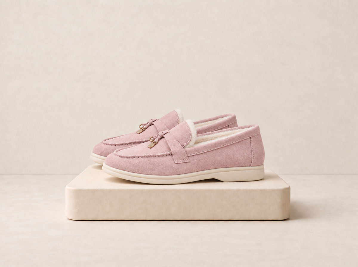 Suede Tassel Loafers