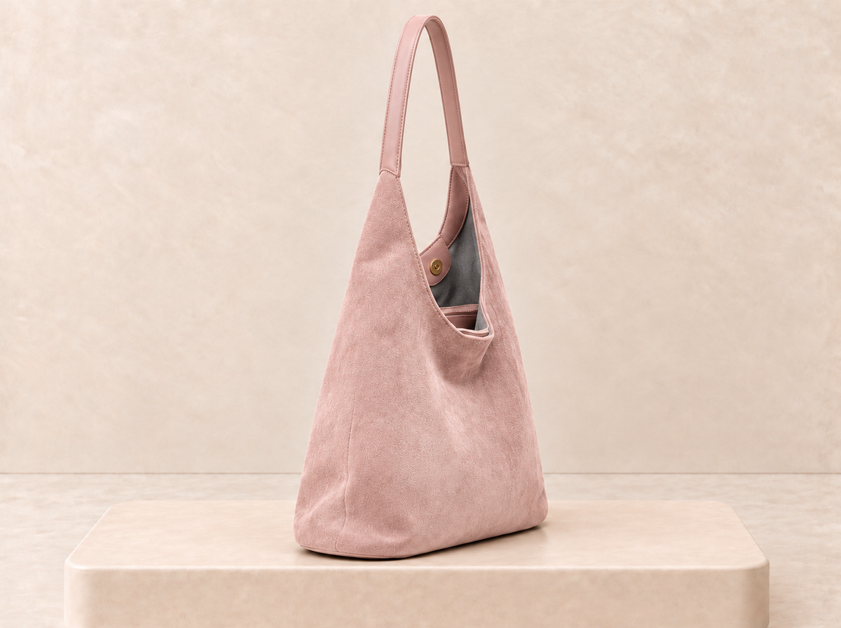 Suede Hobo Bag