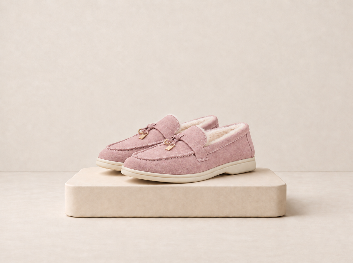 Suede Tassel Loafers