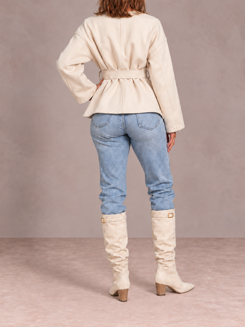 Belted Wrap Jacket