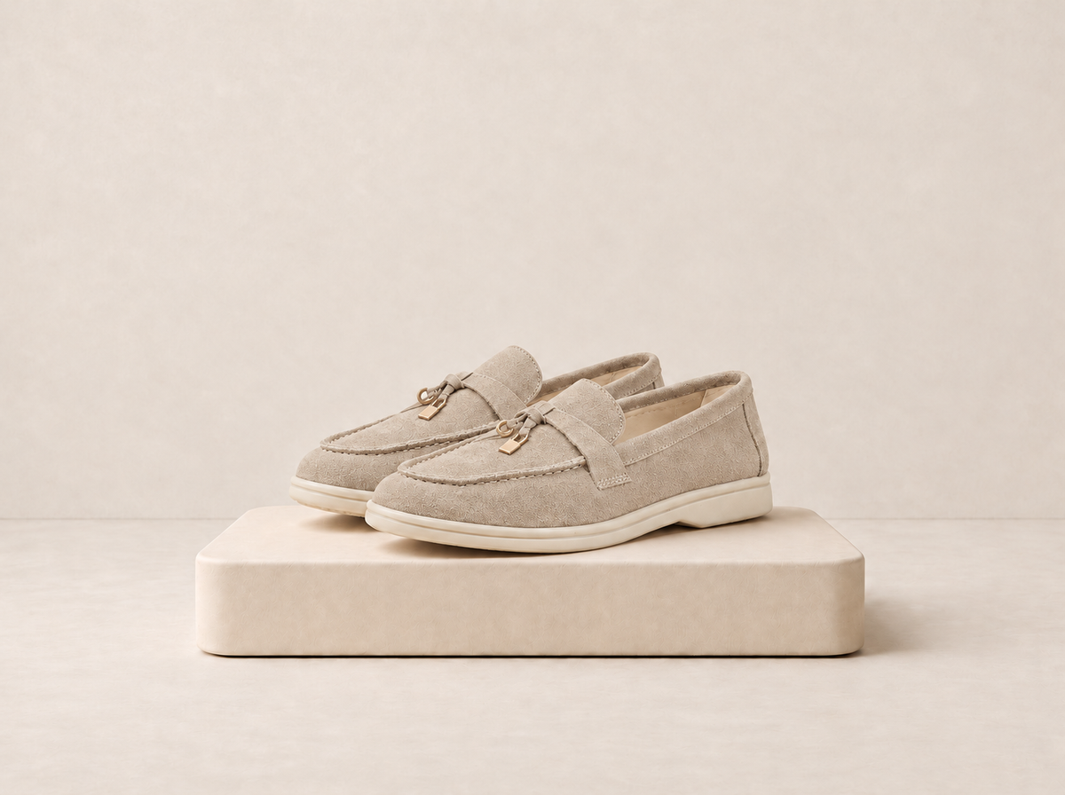 Suede Tassel Loafers