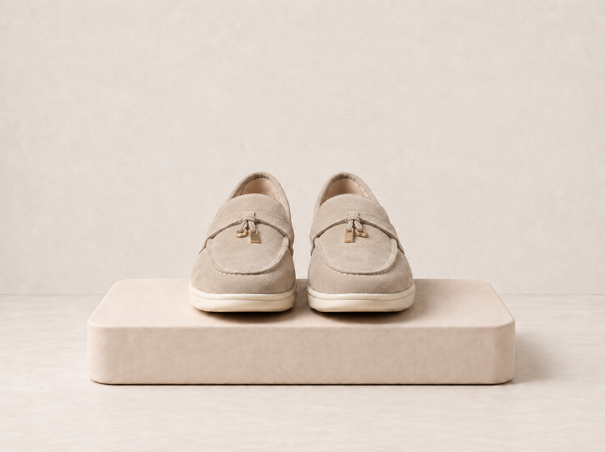 Suede Tassel Loafers