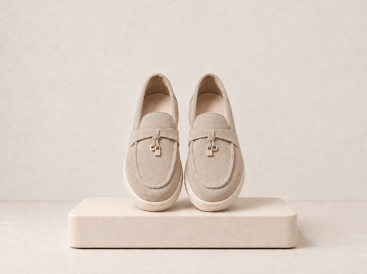 Suede Tassel Loafers