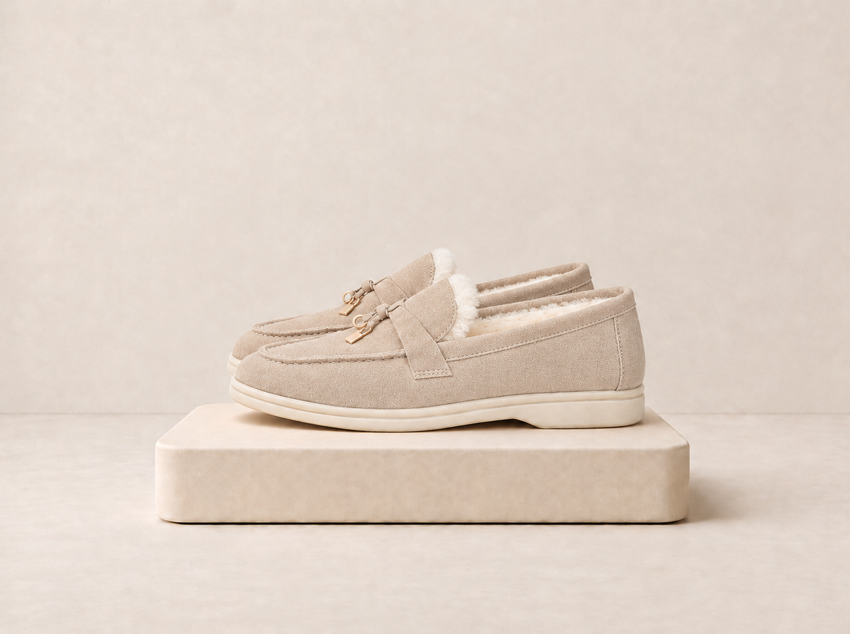 Suede Tassel Loafers