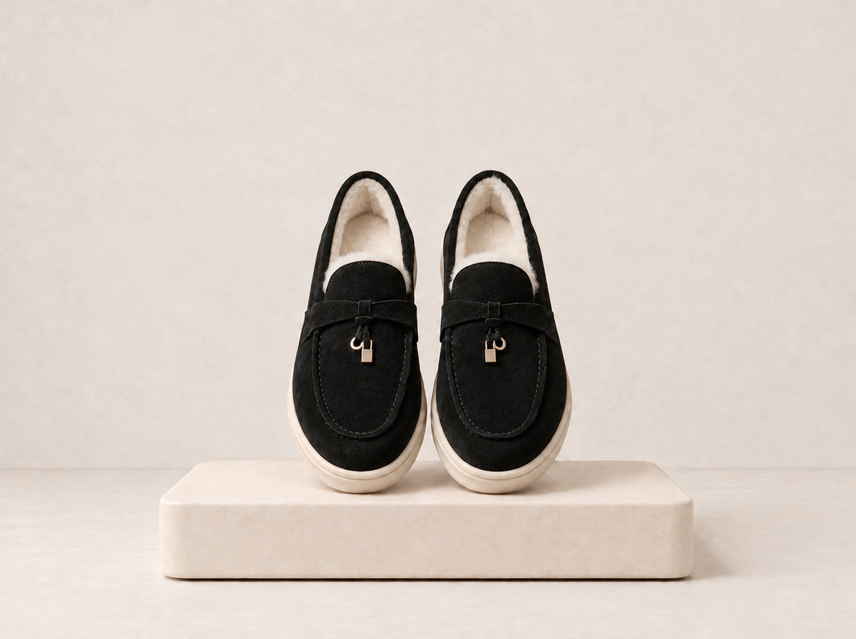 Suede Tassel Loafers