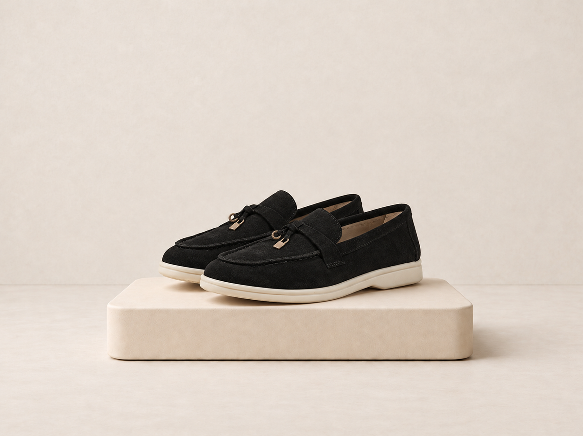 Suede Tassel Loafers