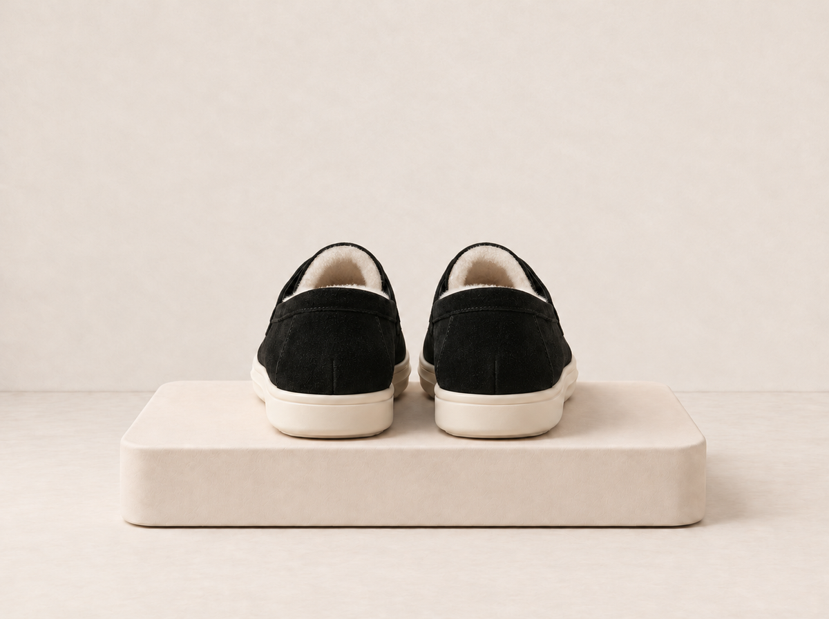 Suede Tassel Loafers
