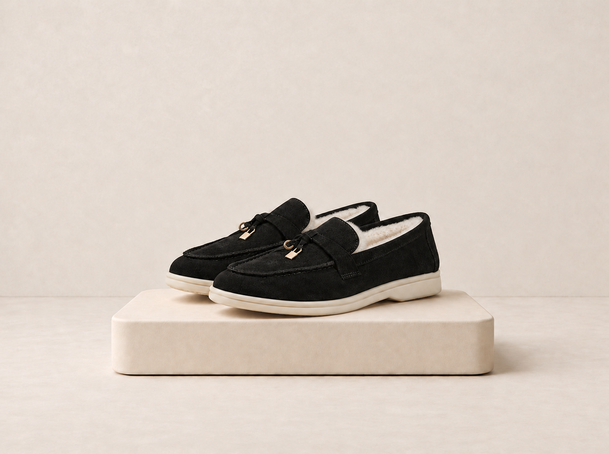 Suede Tassel Loafers