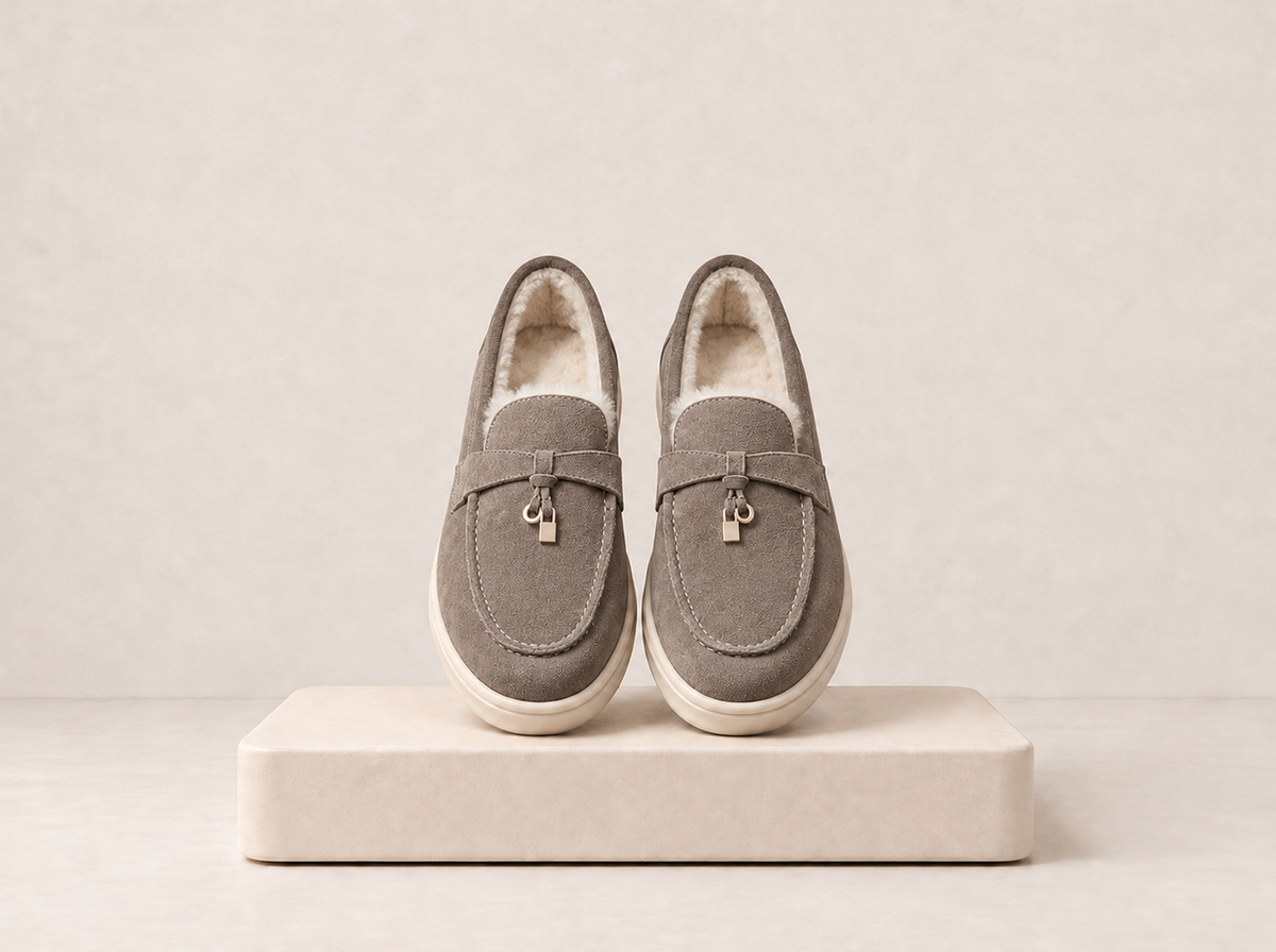 Suede Tassel Loafers
