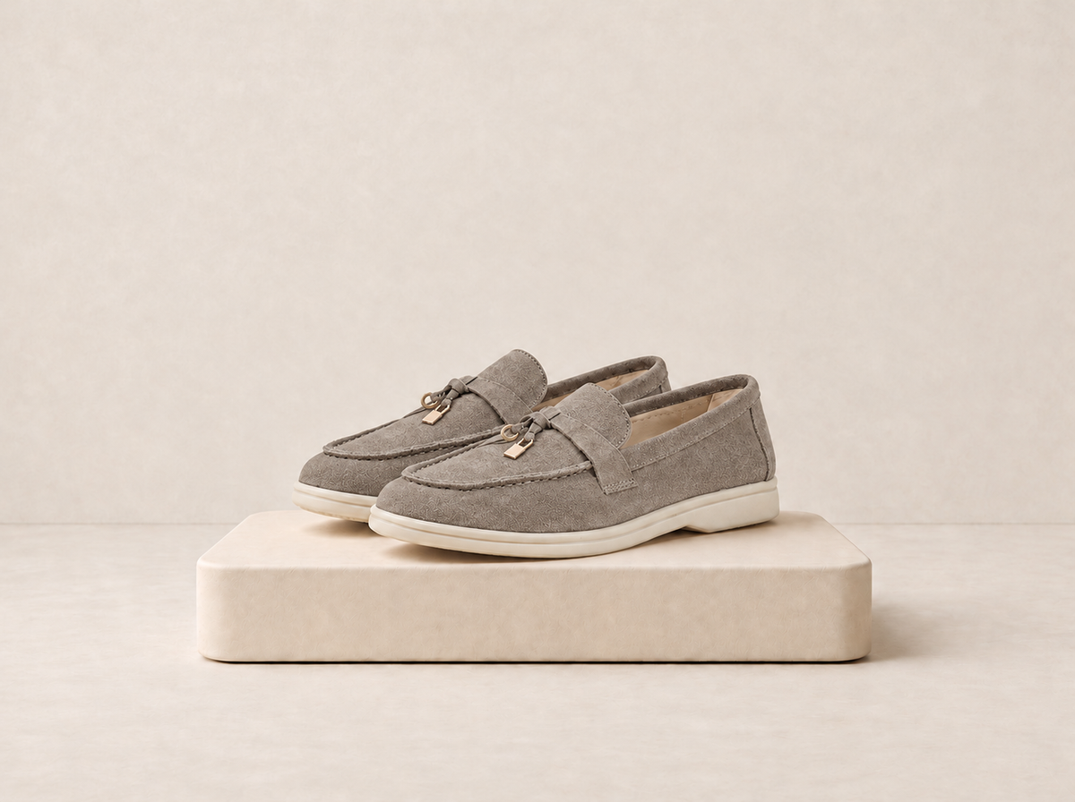 Suede Tassel Loafers