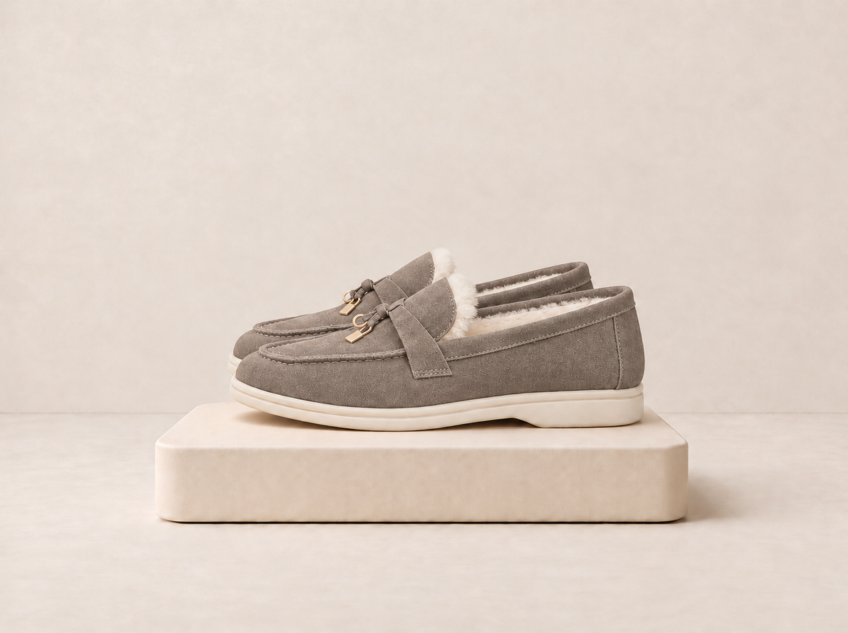 Suede Tassel Loafers
