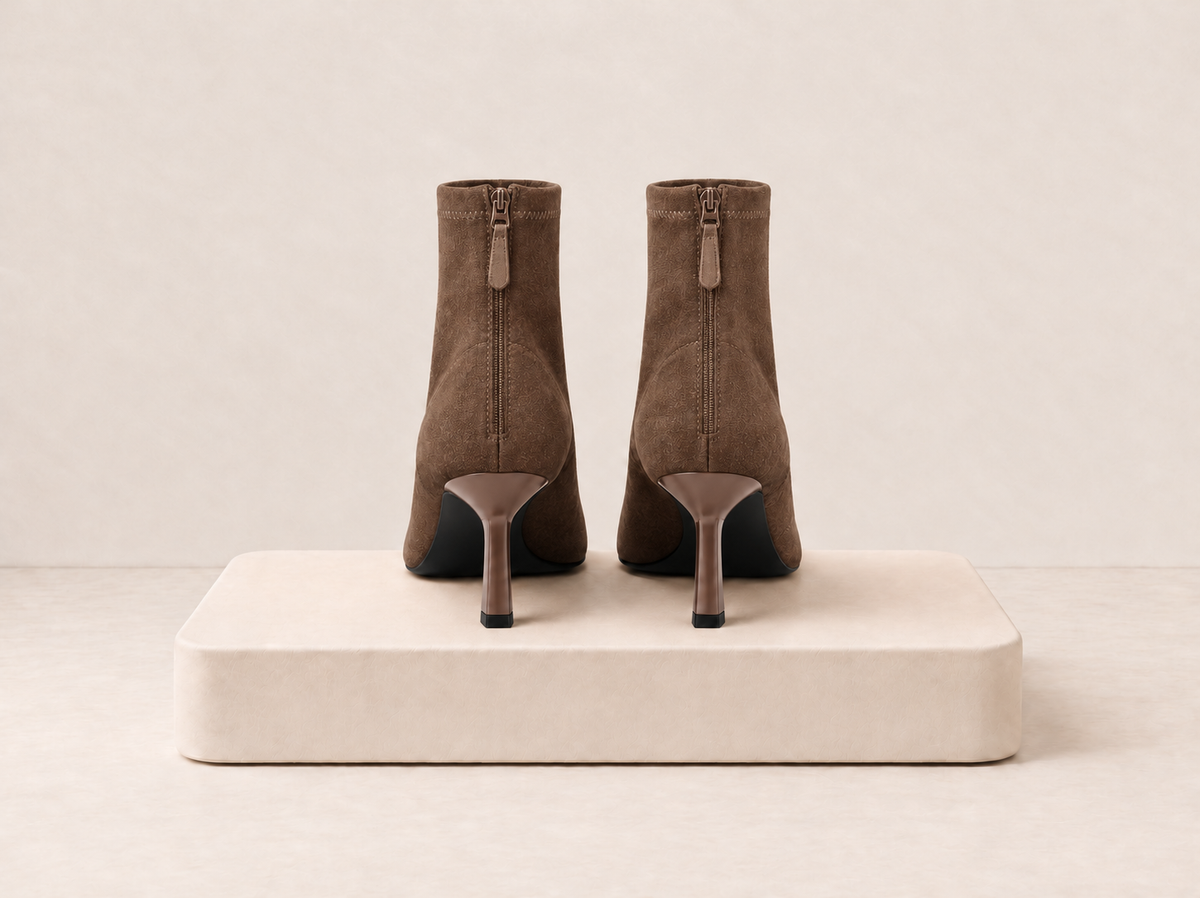 Pointed Stiletto Ankle Boots