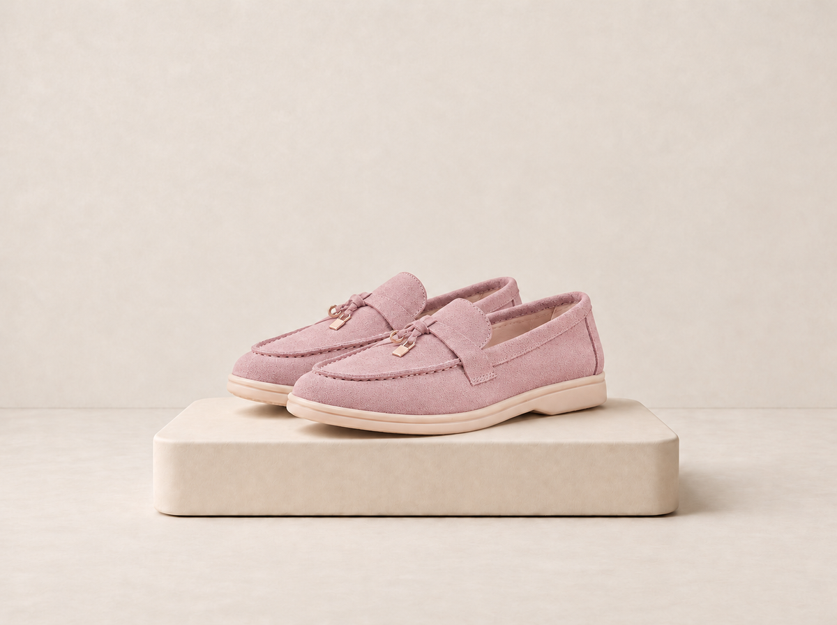 Suede Tassel Loafers