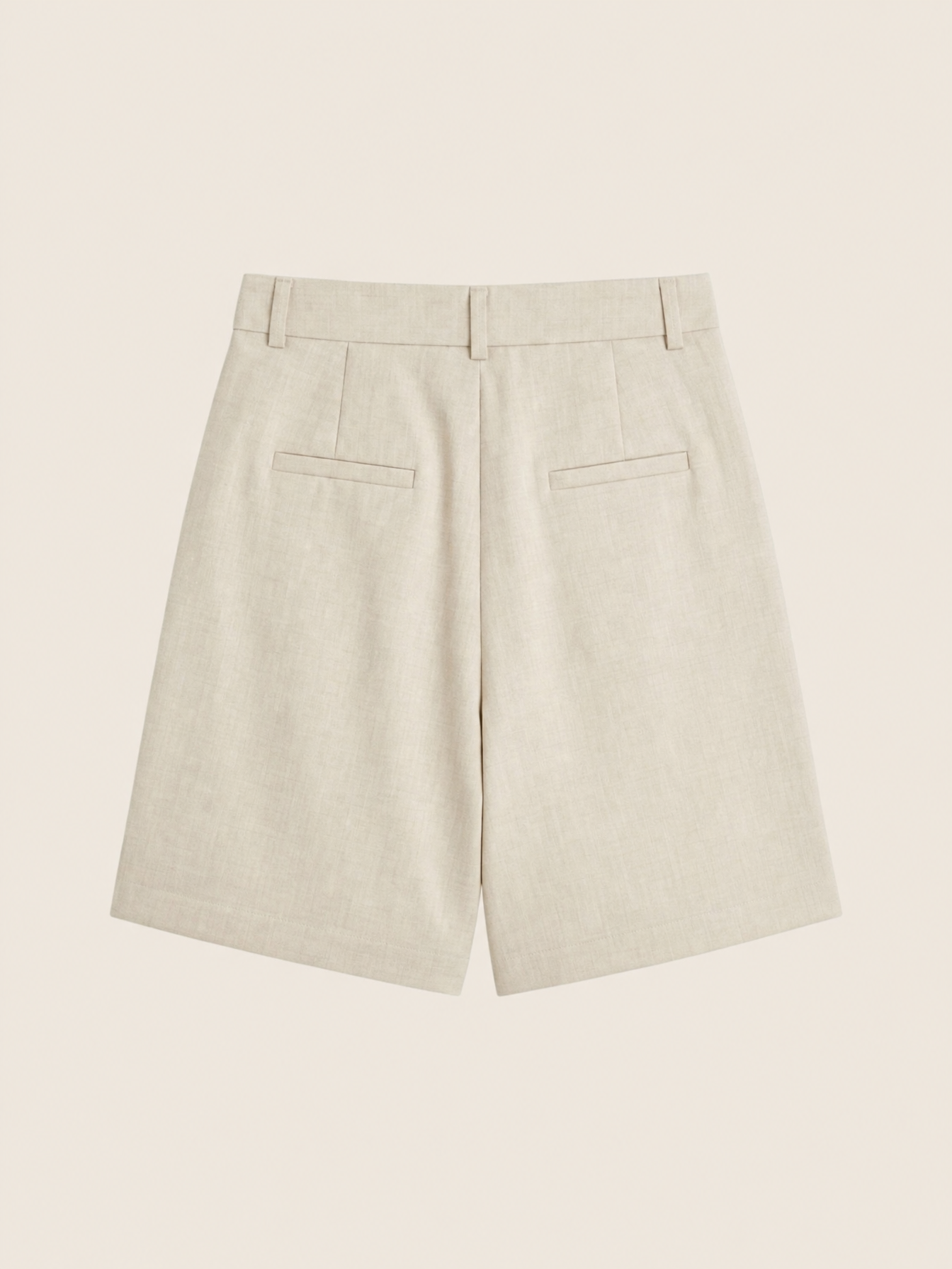 Pleated Tailored Short