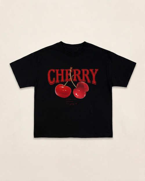 Cherry Print Tee