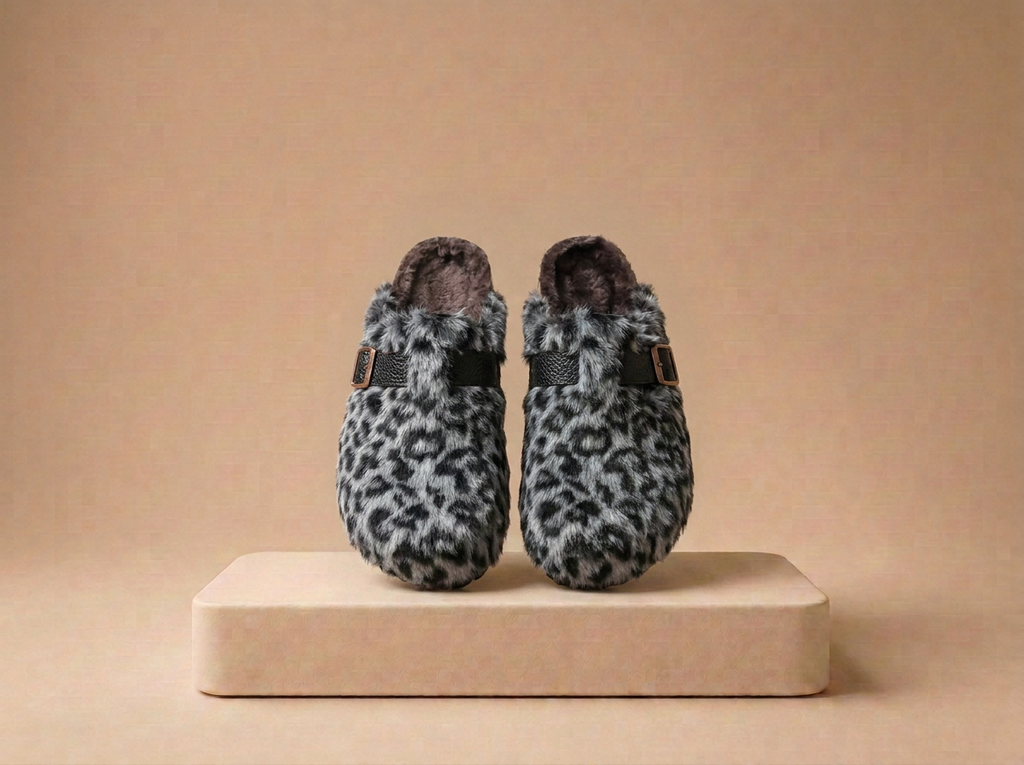 Leoparden-Hausschuh