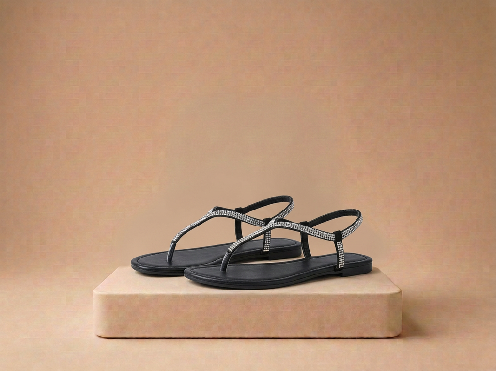 Rhinestone Sandal