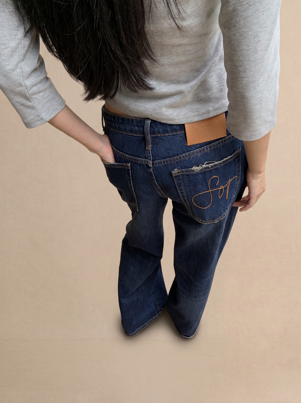 Straight Leg Jeans