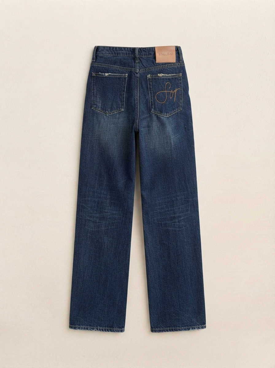 Straight Leg Jeans