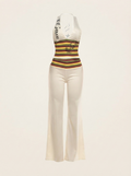 Striped Flare Set