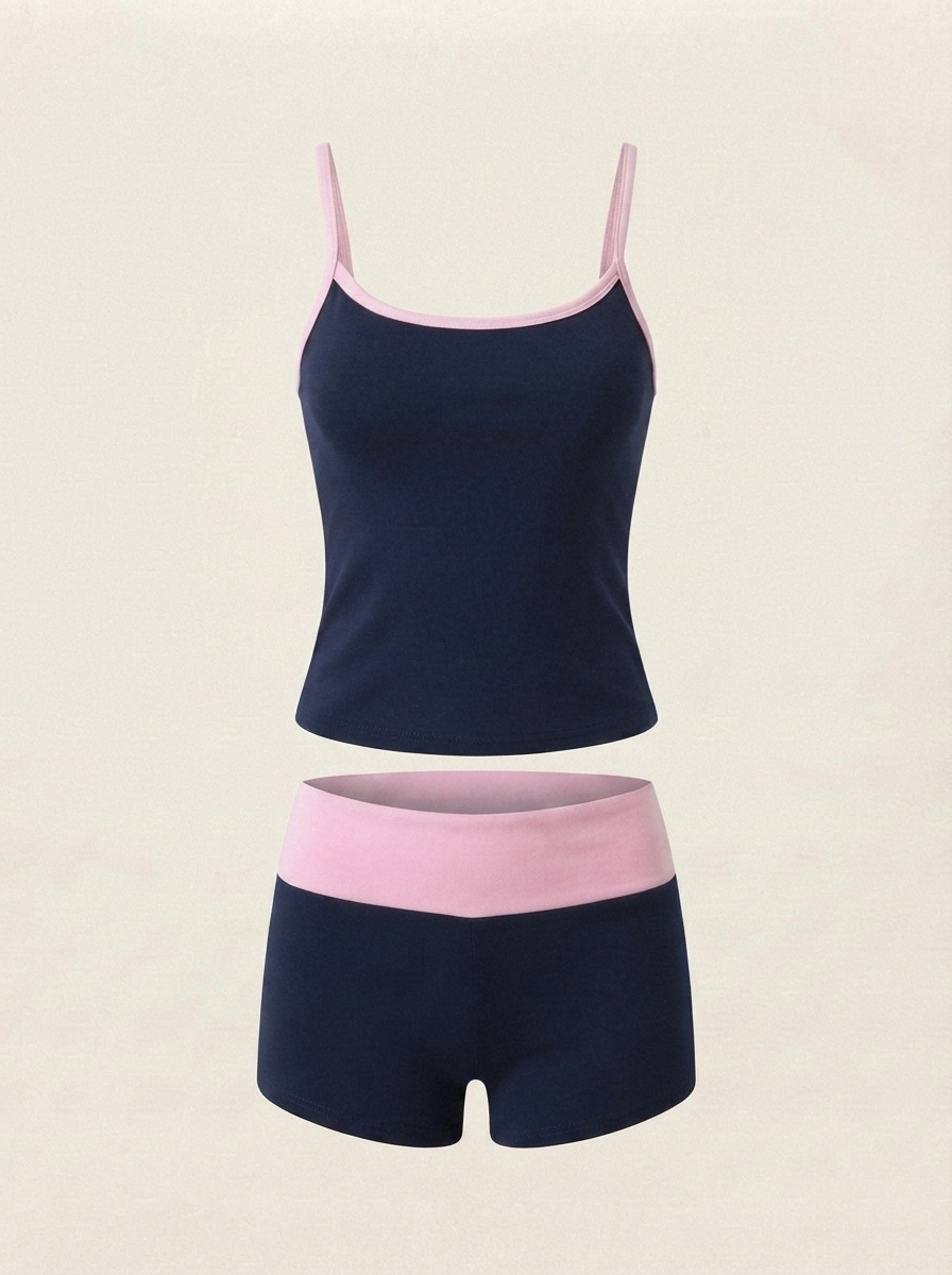 Contrast Sport Set